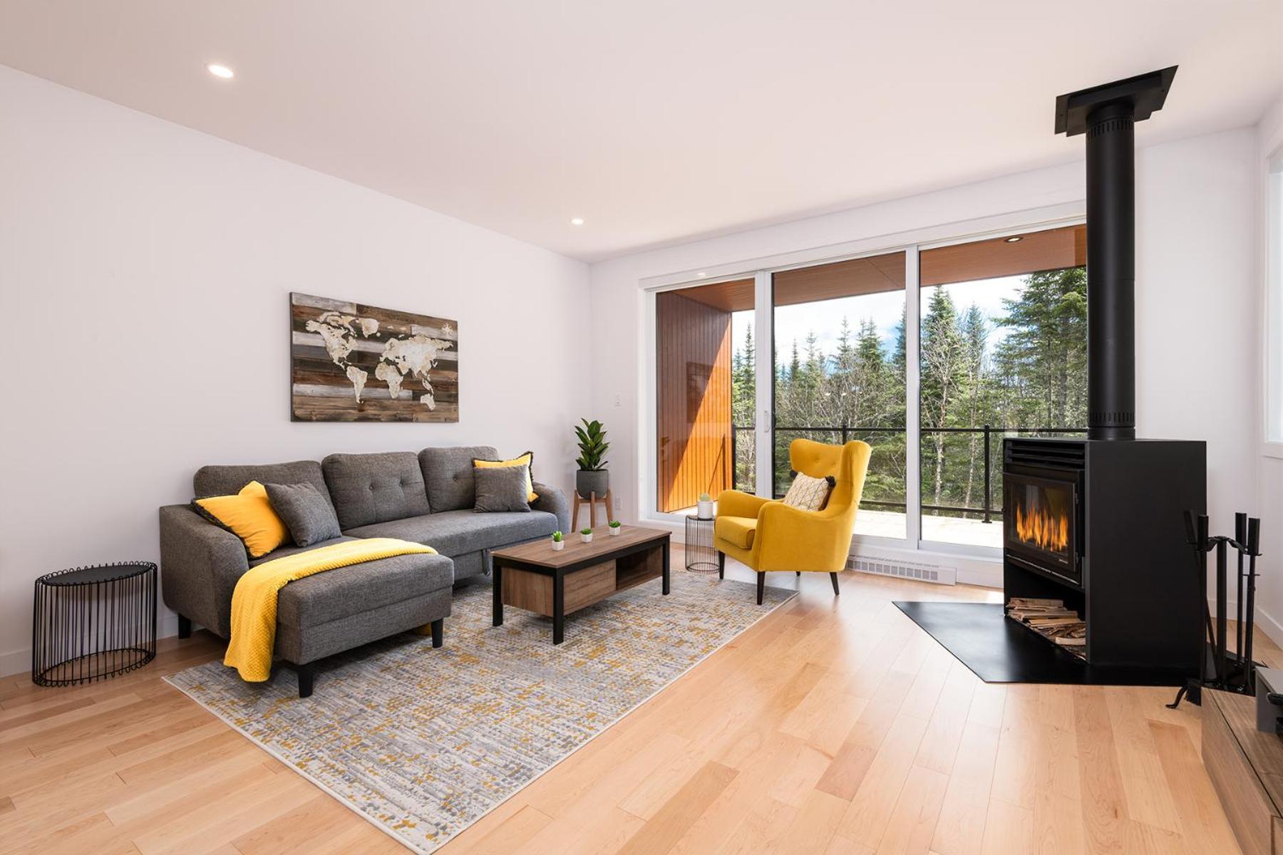 Les Chalets Du Massif De Charlevoix Petite-Riviere-Saint-Francois Habitación foto