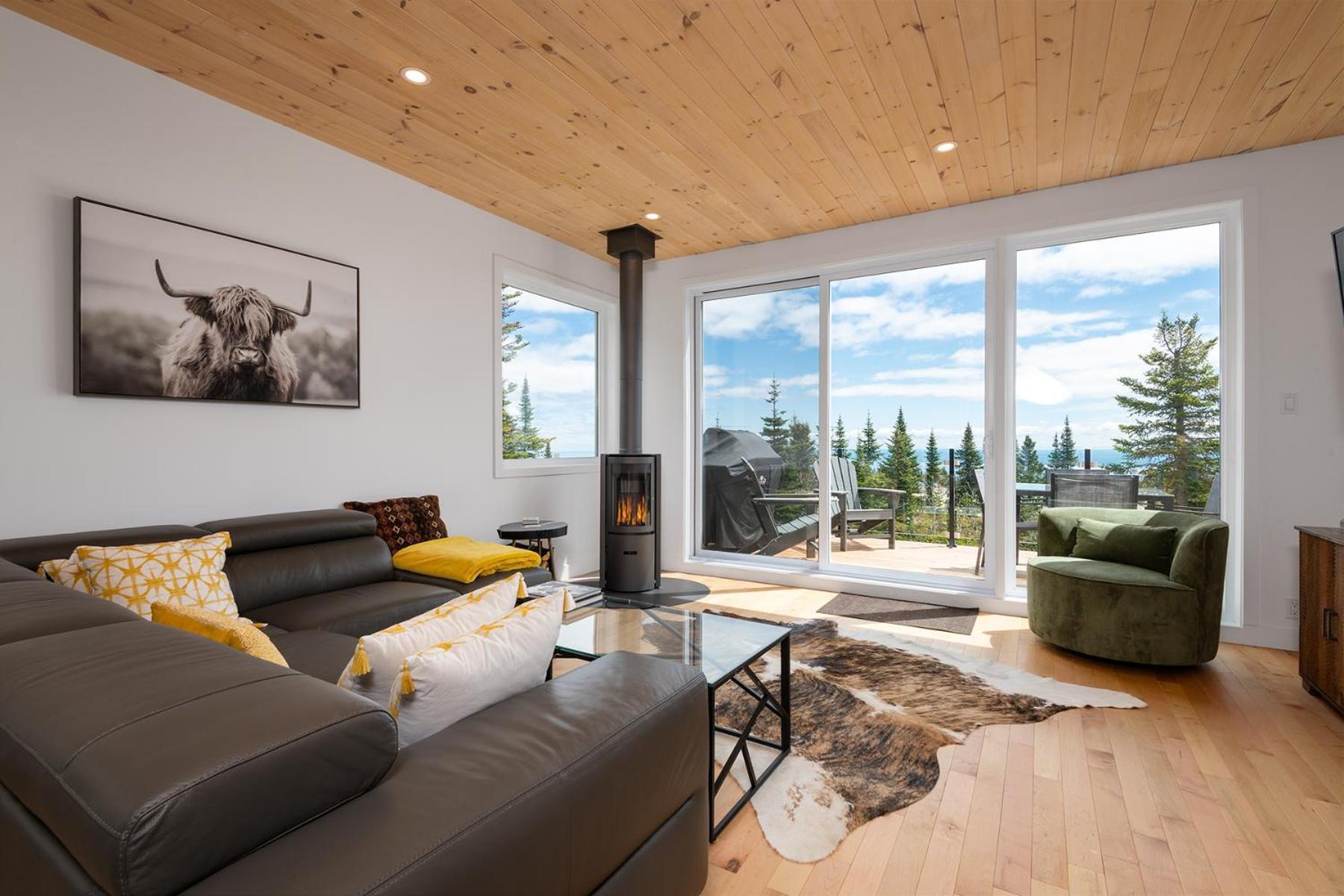 Les Chalets Du Massif De Charlevoix Petite-Riviere-Saint-Francois Exterior foto